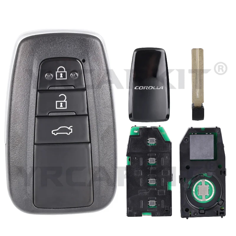 For Toyota Corolla 231451-2000 Remote Control Key HYQ14FBN 4A Chip 312/314MHz For Brazil 2019 2020 2021 2022