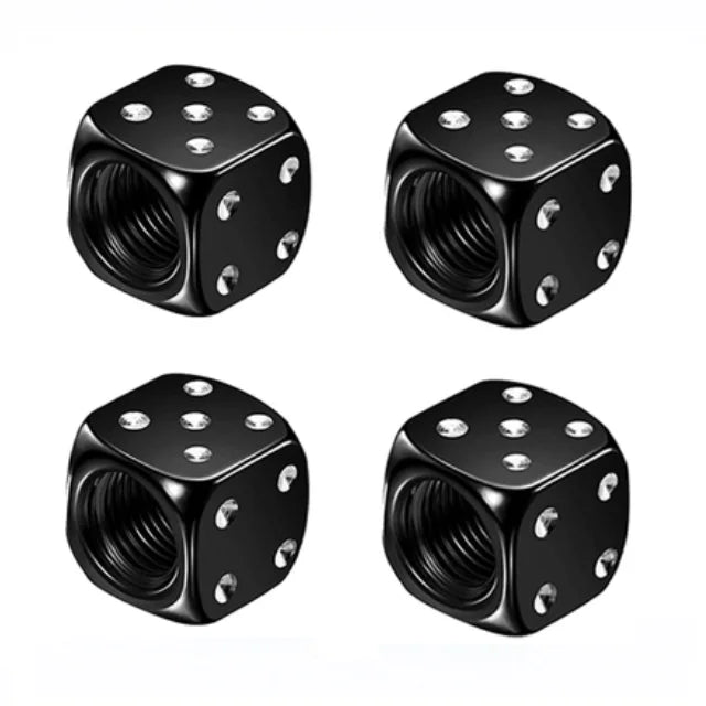 4 Pcs Aluminum Car Tire Valve Caps Hex Alloy Tyre Valve Airtight Cover Waterproof Dust For Automobiles Motorcycles Trucks Bikes
