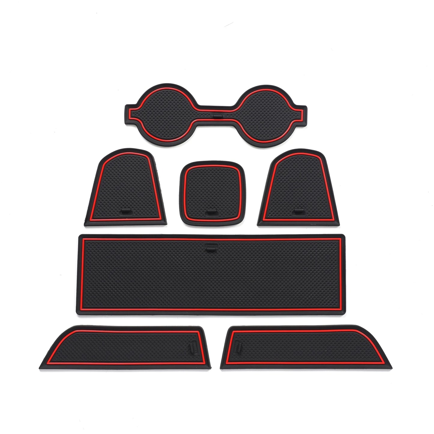 ZUNDUO for Toyota GR86 86 Subaru Brz 2022 Anti-Slip Gate Slot Cup Mat Door Groove Pad Accessories