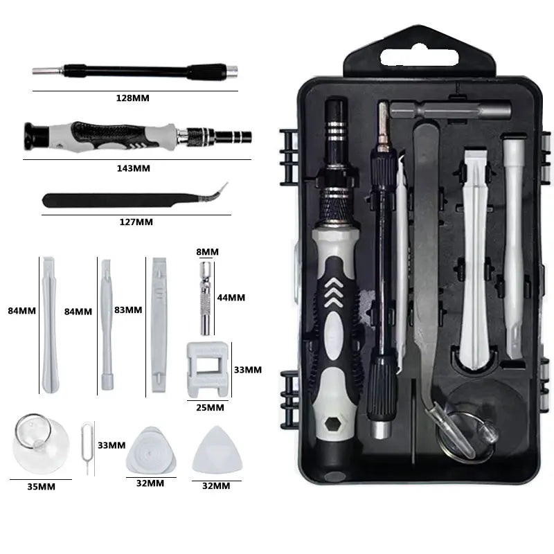 115 in 1 multi-function screwdriver disassembly repair tool set for daily maintenance of small appliances electronic products