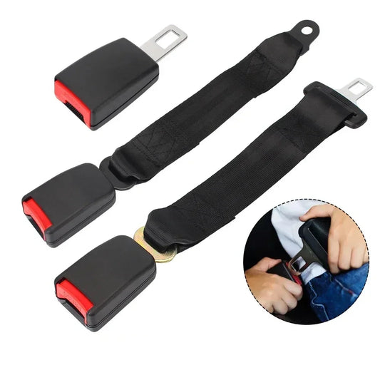 Car Seat Safety Belt Extender Clip Extension  Auto Fasteners Buckle for 20-22MM Tongue Adapter Automotive Accessories Universal
