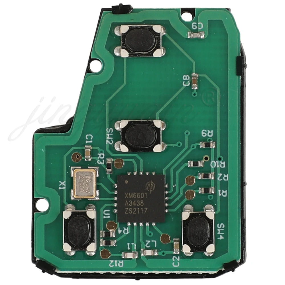 jingyuqin HYQ12BDP 314Mhz H Chip Remote Car Key For Toyota Tacoma /Tacoma Combo RAV4 Kluger Higlander 89070-42880 04020 Fob