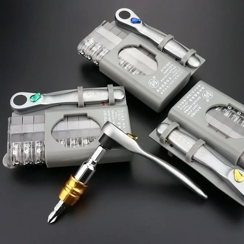 Xiaomi Multifunctional Mini Ratchet Wrench Screwdriver Bits Set Special Shaped Lotted Phillips Manual Screwdriver Set Hand Tools