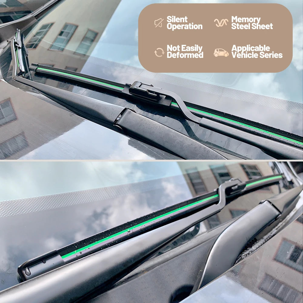For Mazda Mazda 6 Atenza GG GH GJ GL 2002-2023 Front Windshield Wiper Blades 2pcs Windscreen Window Accessories 2007 2012 2018