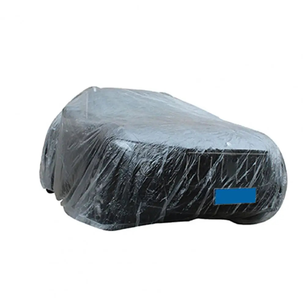 Disposable Car Cover Sun Shade Auto Accessories Universal Disposable Garage Clear Car Cover for Car