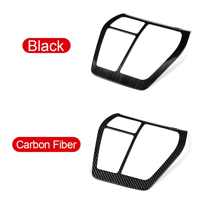 Stainless Gear Shift Panel Frame Knob Cover Frame Trim Sticker For Toyota RAV4 XA50 2019 2020 2021 2022 2023 2024 RAV 4 Hybrid