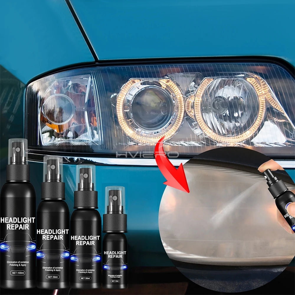 Car Fluid Renewal Polish Maintenance Liquid Kit Care Headlight Polishing Agent Scratch Remover Oil Film Repair Auto Accessories