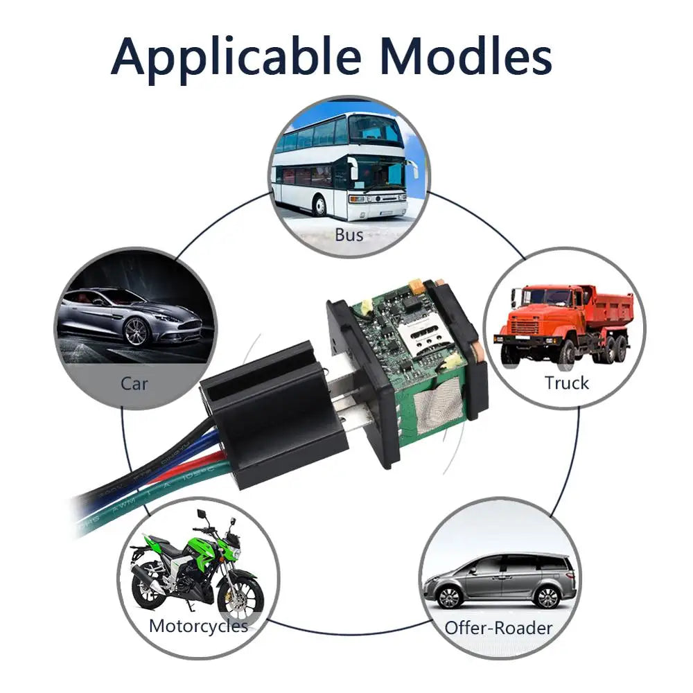 Car GPS Tracker ST-907 Tracking Relay Device GSM Locator Remote Control Anti-theft Monitoring Cut off oil System with free APP