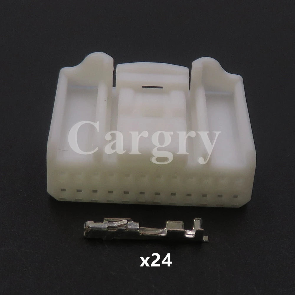 1 Set 24P 1473413-1 1318917-1 1376103-1 AC Assembly Car Rearview Mirror Male Female Docking Electric Wire Unsealed Socket