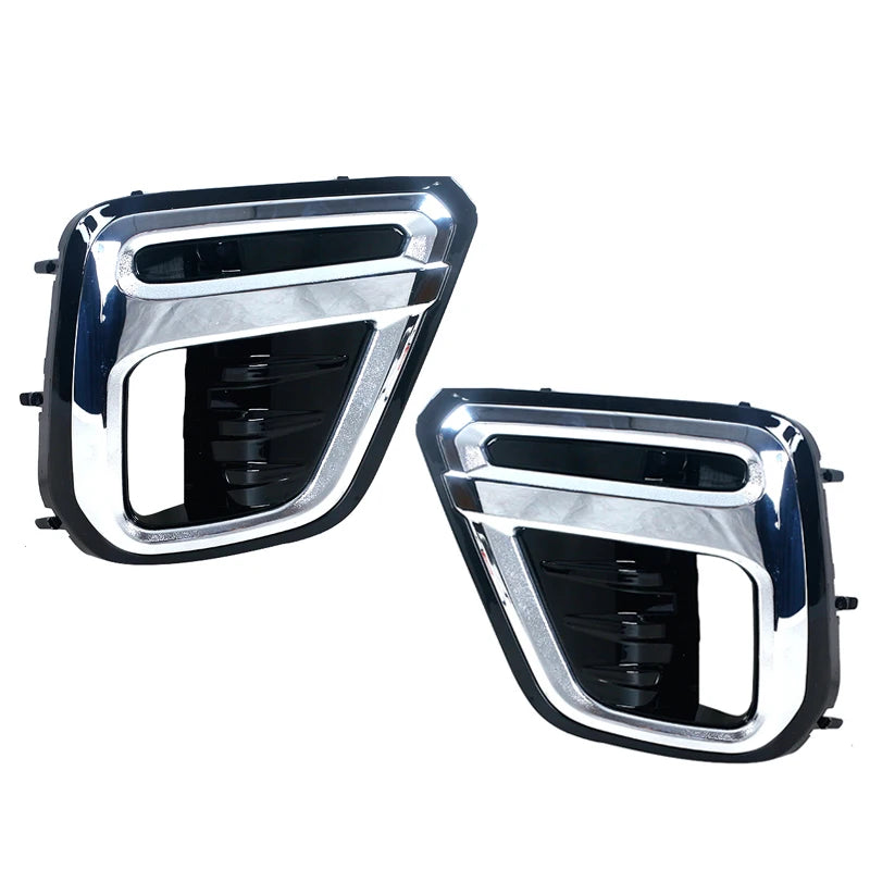 For Subaru Forester SK 2019 2020 2021 Car Front Bumper Fog Light Lamp Frame Cover Foglight Foglamp Trim Cap Hood Lid Bezel